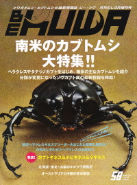 BE・KUWA（ビー・クワ）58号☆南米のカブトムシ大特集！