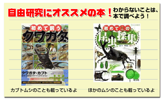 自由研究にオススメの本！